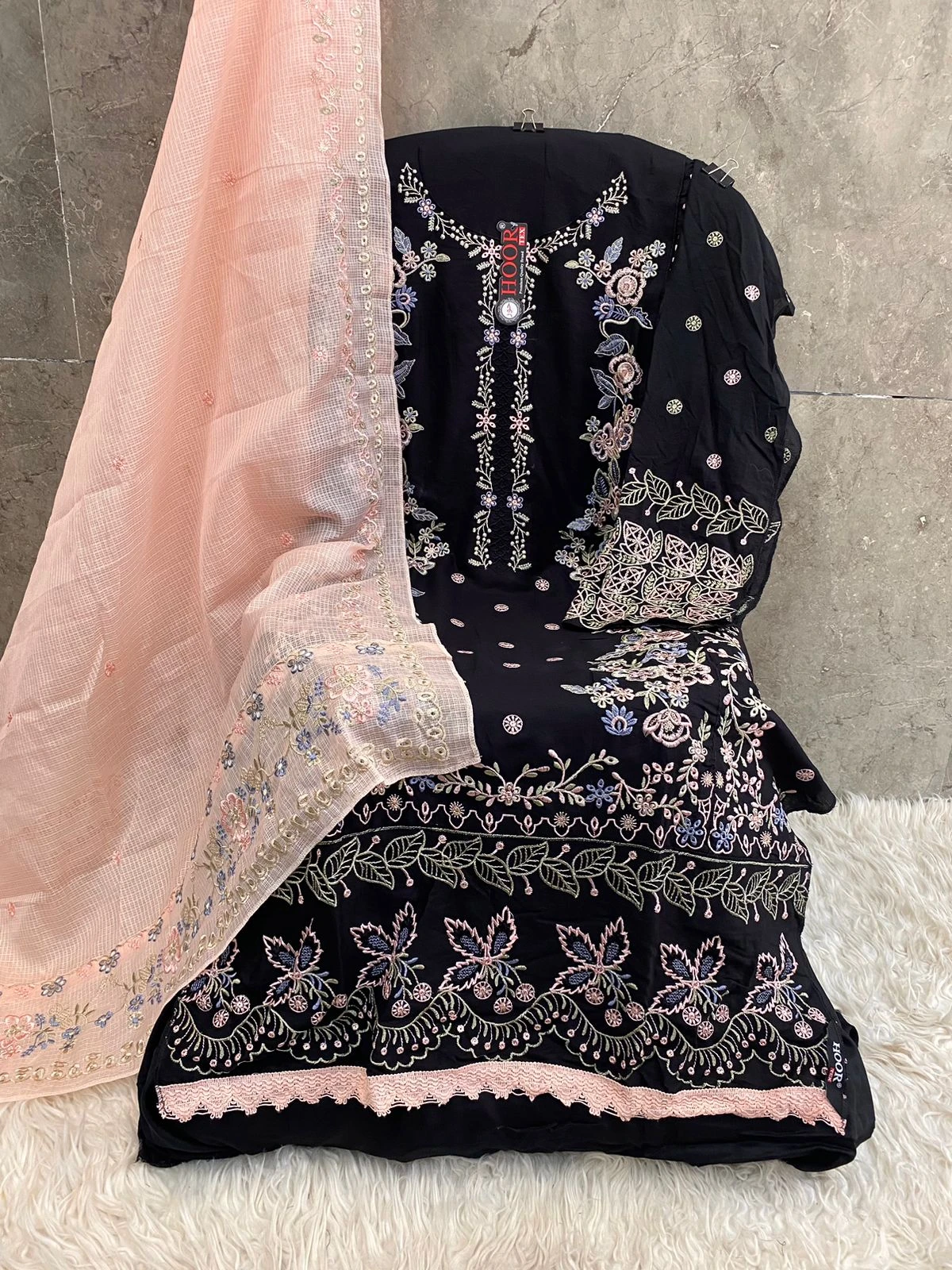 Hoor Tex H-279 A To D Heavy Rayon Wholesale Pakistani Salwar Suit Catalog — Wholesale Salwar Suits, MPA wholesale from Surat — view 3